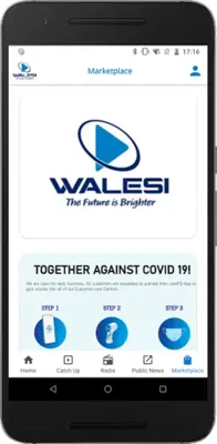 Walesi android App screenshot 1